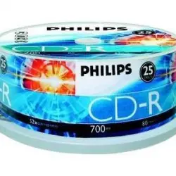 Philips CD-R CR7D5NB25  10 CD-RW vírgenes (CD-Recordable)