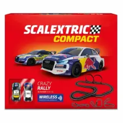 Scalextric - Circuito Compact Crazy Rally Escala 1:43