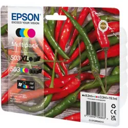 Cartucho de tinta Epson 503 XL Negro + 503 CMY