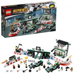 Lego Speed Champions Equipo De Formula One Mercedes Amg Petronas