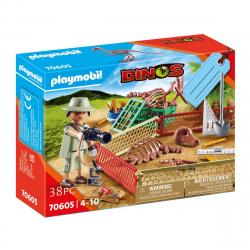 Playmobil - Set Paleontólogo Busca Dinosaurios Dinos