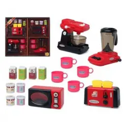 Set De Cocina Rojo