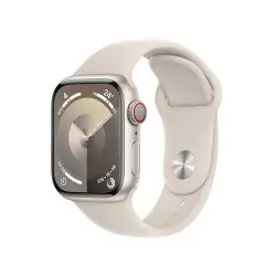 Apple Watch S9 LTE  41mm Caja de aluminio Blanco estrella y correa deportiva Blanco estrella - Talla S/M