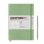 Libreta A5 Leuchtturm 1917 Sage Pautado - Tapa blanda