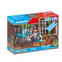 Playmobil City Life Taller de bicicletas (70674)