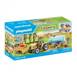 Playmobil - Tractor con tráiler y cisterna.