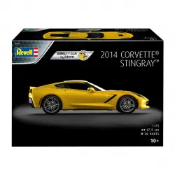 Revell - Kit de montaje a presión 2014 Corvette Stingray easy click Revell.
