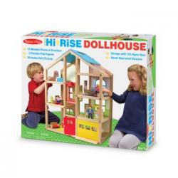 Wooden Hi Rise Dollhouse M&d