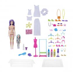 Barbie - Color Reveal Set De Regalo Serie Tie-Dye Batik Muñecas Y Chelsea
