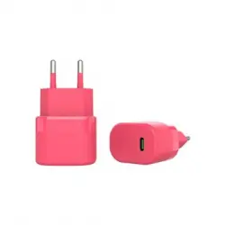 Cargador Muvit for change USB-C 25W Magenta