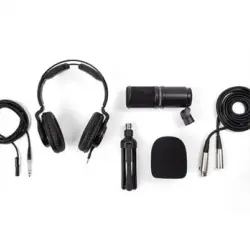 Kit Podcast de accesorios ZDM-1PMP, Micro, Cable, Auriculares y Trípode