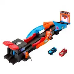 Mattel - Pista Para Coches De  Surtido Night Racing Disney Pixar Cars