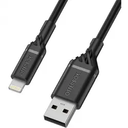 Cable Otterbox Lightning a USB-A  Negro 1 m