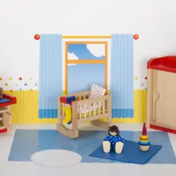 Casa de muñecas Goki Muebles de habitación infantil