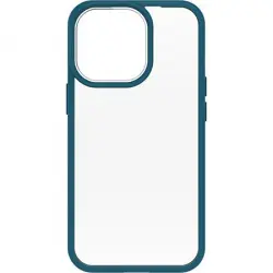 Funda Otterbox React Transparente Marco Azul para iPhone 13 Pro