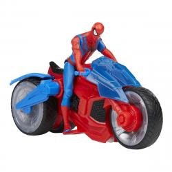 Hasbro - Figura SpiderMan Moto Arácnida