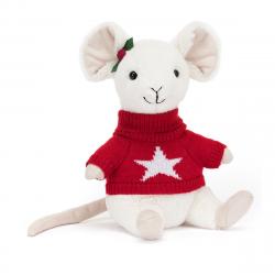 Jellycat - Peluche Ratón Feliz Con Jersey