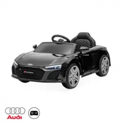 Audi R8 12v Negro Coche Eléctrico Para Niños | Sweeek