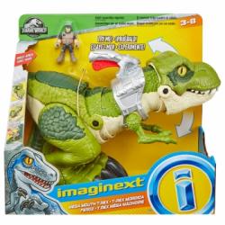 Imaginext Jurassic World - Tiranosaurio Megamandíbula, dinosaurio de juguete