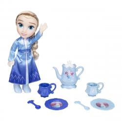 Jakks Pacific - Set Elsa 35cm Con Set De Té Frozen Disney