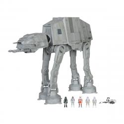 Star Wars - Playset AT-AT y Figuras Star Wars.