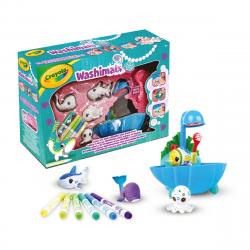 Crayola - Washimals - Ocean Pets Set Arrecife Y 4 Animales Marinos