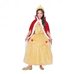 Disney - Disfraz infantil Luxury Golden Bella Disney Princess.