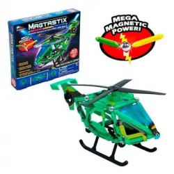 Juego De Construcción Helicóptero Magtastix 49 Piezas