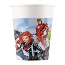 Liragram - 8 Vasos Fsc 200Ml Avengers