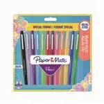 Pack 12 Rotuladores Paper Mate Flair Retro punta de fibra 0,7mm varios colores