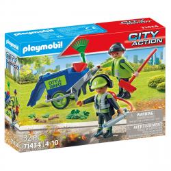 Playmobil - Equipo de limpieza urbana Playmobil.