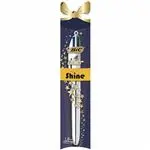 Bolígrafo 4 colores BIC Shine Xmas
