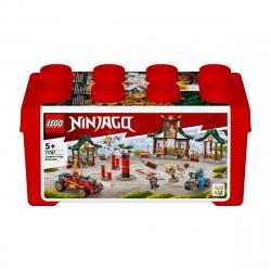 LEGO - Juego De Construcción Caja Ninja De Ladrillos Creativos Con Moto Y Coche NINJAGO
