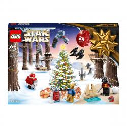 LEGO - s De Navidad Calendario De Adviento Con Vehículos Y Mini Figuras Star Wars