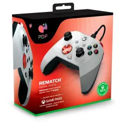 Mando PDP Rematch Radial Blanco Xbox Series X