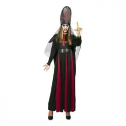 Disfraz De Madre Sacerdotisa Diabólica Con Sombrero Para Mujer