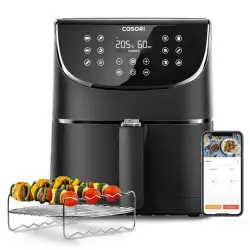 Freidora de Aire sin aceite Cosori Premium Smart Chef Edition 1700W 5,5L Negra