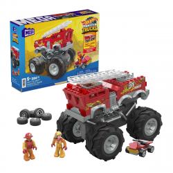 Hot Wheels - Conjunto De Construcción Del Monster Truck 5-Alarm De De MEGA