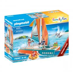 Playmobil - Barco Catamarán Family Fun