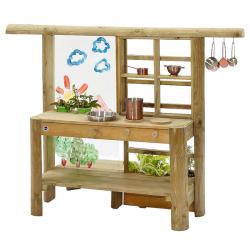 Cocinita de madera para exterior Discovery Mud pie