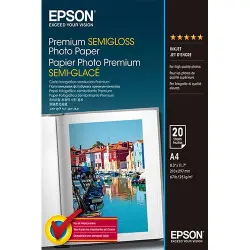 Epson Premium Semigloss A4 20 hojas