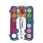 Estuche Giotto con 24 pastillas de acuarelas + pincel