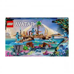 LEGO -  De Construcción Hogar En El Arrecife De Los Metkayina Con Canoa Y Mini Figuras Avatar
