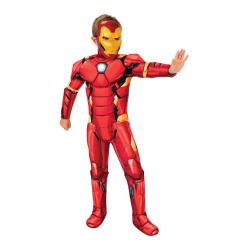 Rubies - Disfraz Iron Man Deluxe Infantil.
