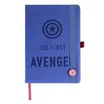 Cuaderno de notas premium A5 Cerdá polipiel Avengers Capitán América