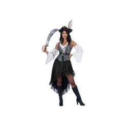 Disfraz Tesoro De Alta Mar L (vestido, Sombrero, Cinturón Y Mangas) (viving Costumes - 209782)