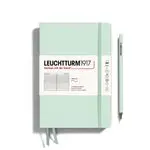 Libreta A5 Leuchtturm 1917 Medium tapa blanda Rayada Mint Green