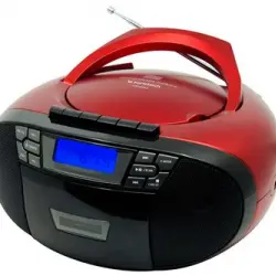 Radio Casette CD Sunstech CXUM53 Rojo