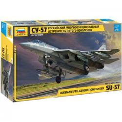 Zvezda 4824 - Maqueta Caza Ruso De 5o Generación Su-57. Escala 1/48