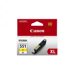 Cartucho de tinta Canon CLI-551Y XL Amarillo